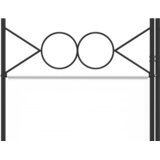 Sobna pregrada s 5 panela bijela 200x220 cm od tkanine | shoptok.hr