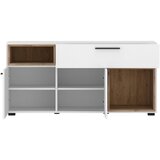 Modern Living Komoda Marlow, Bela, Barva Hrasta | Shoptok.si