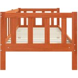  Konstrukcija postelje z vzglavjem Voskast rjav 80 x 200 cm, (5000141877) | Shoptok.si
