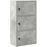  Regal za knjige boja betona 40x24x77 cm konstruirano drvo | shoptok.hr
