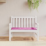 vidaXL Vrtna blazina Roza 120x50x4 cm Oxford tkanina | Shoptok.si