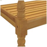 vidaXL Klupa Batavia 150 cm od masivne tikovine | shoptok.hr
