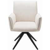 Bessagi Home naslanjač rosalia, bež, žamet | Shoptok.si