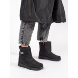 Shelvt Women's black comfortable snow boots | Shoptok.si