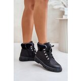 EVENTO PE1 Women's Insulated Ankle Boots With Zipper Black Mevanisa | Eponuda.ba