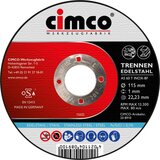 Cimco Korund-Trennscheibe Inox D=115mm 208910: korundna rezalna plošča za inox premera 115mm 208910., (20786599) Cene