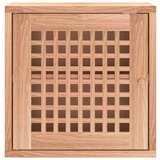  Zidni ormarić 42 x 18 x 42 cm od masivnog drva oraha | shoptok.hr