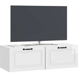 TV Omarica za TV, ki jo lahko montiraš na steno Bela visok sijaj, (5000220487) | Shoptok.si