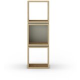 Marckeric Zelena/u prirodnoj boji biblioteka u dekoru hrasta 32x99,5 cm Lofty – | shoptok.hr