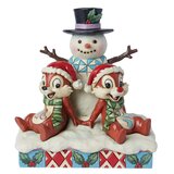 Jim Shore Chip n Dale Snowman Figurine Cene