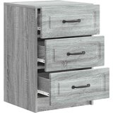  Noćni ormar Siva sonoma 43 x 41 x 63,5 cm Konstruirano drvo | Eponuda.com