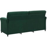 SOFA za 3 osobe Tamnozelena 198 x 83 x 95 cm Baršun | Eponuda.ba