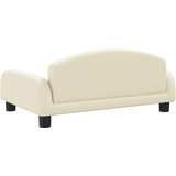  Dječja fotelja krem 70 x 45 x 30 cm Umjetna koža | shoptok.hr