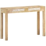  Konzolni stol 110 x 30 x 75 cm masivno izbijeljeno drvo manga | shoptok.hr