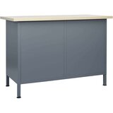  Delovna miza črna 120x60x85 cm jeklo, (20751388) | Shoptok.si