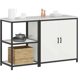 vidaXL Kuhinjski set za pohranu 2 pcs Bijela 150 x 50 x 92 cm | shoptok.hr