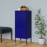 vidaXL Ormarić za pohranu modri 42,5 x 35 x 101,5 cm čelični Cijene