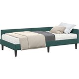  Kotni okvir postelje z matrico Drugo 2 pcs Zelena Žamet, (5000123975) Slike