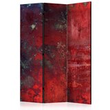  Paravan u 3 dijela - Red Concrete [Room Dividers] 135x172 | shoptok.hr