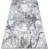RugsX Preproge Preproga AKRIL VALENCIA 073 MARMOR svetlo siva 80x150 cm Siva | Shoptok.si