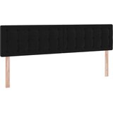 LED krevet za pohranu s madracem Crna 180 x 200 cm Baršun | shoptok.hr