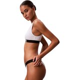 Calvin Klein Jeans Kopalke ločene BRAZILIAN LV00Q61213 Bela Cene