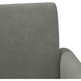  Ljubavni kauč s gumbima Svjetlosiva 116 x 67 x 81 cm | Eponuda.com