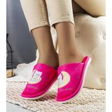 Gemre Neon Pink Soft Slippers Rainbow Moon | Shoptok.si