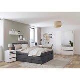 XORA POSTELJA BOXSPRING 120 cm x 200 cm , tekstil antracit | Shoptok.si