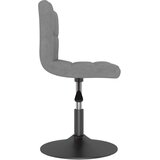 vidaXL Vrtljivi jedilni stoli 4 kosi temno siv žamet, (20946866) | Shoptok.si