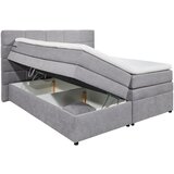 MID.YOU POSTELJA BOXSPRING 180 cm x 200 cm , svetlo siva | Shoptok.si