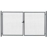 Master Kapija metalna 150x300x200cm antracit u