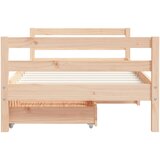  Okvir za dječji krevet s ladicama 80x160 cm od masivne borovine | Eponuda.com