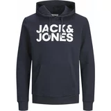 Jack & Jones Dječji pulover LOGO SWEAT HD NOOD Navy