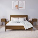  Noćni ormarići 2 kom boja meda 79,5x38x65,5 cm masivna borovina | shoptok.hr