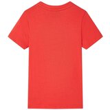 vidaXL Dječja majica kratkih rukava crvena 128 | shoptok.hr