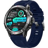 LINQ Smartwatch Sport, upravljanje klicev - številcnica, odporna na udarce, polnocno modra zapestnica, (20917830) Cene