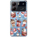  Maska za ZTE Blade A54 Cozy Christmas Silikonska Print Skin | Eponuda.com