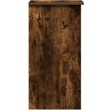 vidaXL Radni stol s policama boja hrasta 84x40x78 cm drveni | shoptok.hr