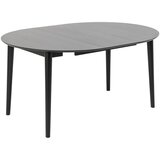 Actona Okrogla raztegljiva jedilna miza z mizno ploščo v hrastovem dekorju ø 115 cm Montreux – | Shoptok.si