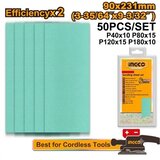 Ingco akfs0902311 set brusnih papira 90x231mm 50/1 super ( AKFS0902311 ) Cene