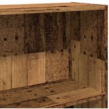vidaXL Knjižna omara starinski les 80x24x109 cm inženirski les | Shoptok.si