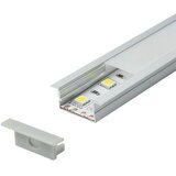 Mitea Lighting aluminijumski profil za led trake 10x28x2000mm sa difuzorom 2m MA2010 | Eponuda.com