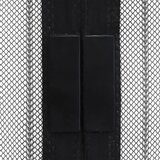  Zastori protiv insekata 2 kom s magnetima 200 x 80 cm crni | Eponuda.ba