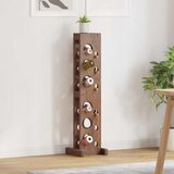  Stalak Smeđa 20 x 25 x 100 cm Čvrsto mahagonijsko drvo | shoptok.hr