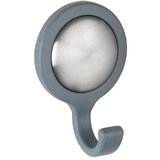 Wenko Kljukica za obešanje Osilo (2 kosa, nerjaveče jeklo/plastika, siva) | Shoptok.si