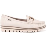 Shelvt Beige women's platform loafers | Eponuda.ba