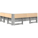  Skladišno uzglavlje Betonski sivi 200 cm Konstruirano drvo | shoptok.hr
