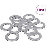  Podlošci 12 pcs Srebrno 10 x 10 x 0 8 mm Željezo | shoptok.hr
