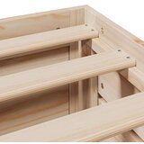 vidaXL Posteljni okvir brez vzmetnice s predali 75x190 cm borovina | Shoptok.si